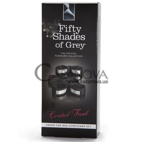 Основное фото Фиксаторы для рук и ног Fifty Shades of Grey Control Freak чёрно-серые