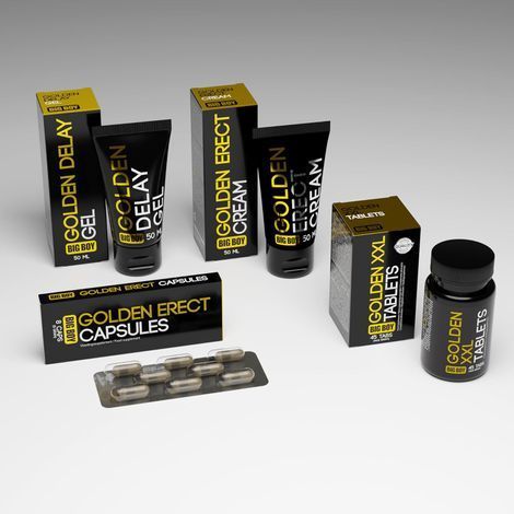 Основне фото Пролонгуючий гель Cobeco Pharma Golden Delay Big Boy 50 мл