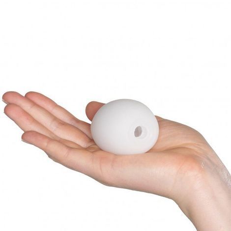 Основное фото Самосмазывающийся мастурбатор-яйцо Satisfyer Egg Riffle белый