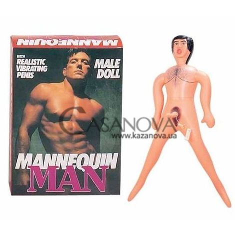 Основное фото Секс-кукла мужчина с вибрацией Mannequin Man телесная