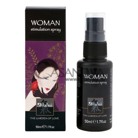 Основне фото Стимулювальний спрей для жінок Shiatsu Woman Stimulation Spray 50 мл