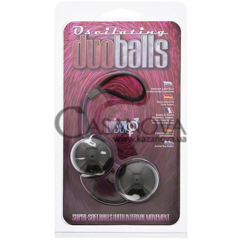 Основне фото Вагінальні кульки Oscilating Duo Balls чорні