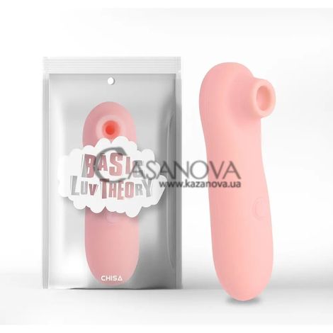 Основне фото Вакуумний кліторальний стимулятор Chisa Irresistible Touch рожевий 12,3 см