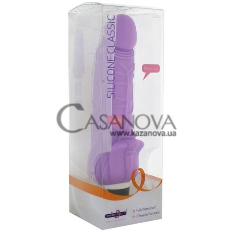 Основное фото Вибратор Silicone Classic фиолетовый 22 см