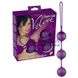 Додаткове фото Вагінальні кульки Velvet Purple Balls фіолетові