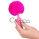 Додаткове фото Анальна пробка Colorful Joy Bunny Tail Plug рожева 13,5 см
