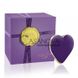 Дополнительное фото Клиторальный вибратор Rianne S Heart Vibe фиолетовый 5 см