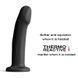 Додаткове фото Фалоімітатор із термореактивного силікону Dorcel Real Pleasure S чорний 16 см