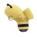 Додаткове фото Вакуумний стимулятор з мікрострумами CuteVibe Beebe жовтий 6,5 см