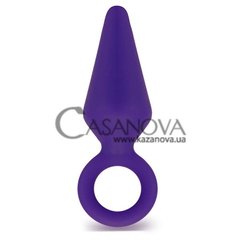Основное фото Анальная пробка Luxe Candy Rimmer Medium фиолетовая 10,9 см