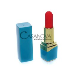 Основне фото Мінівібратор Lipstick Vibrator Boss Series блакитний 9,2 см