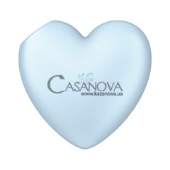 Основне фото Вакуумний стимулятор-серце з вібрацією Satisfyer Cutie Heart блакитний 7 см