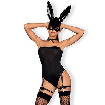 Основное фото Костюм кролика Obsessive Bunny costume L/XL чёрный