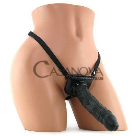 Основне фото Жіночий страпон Posable Partner Strap-On чорний 17,8 см