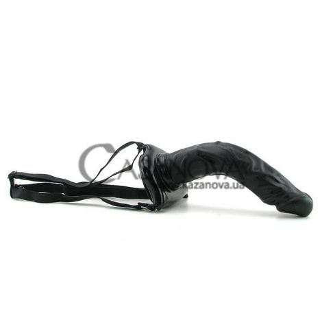 Основное фото Женский страпон Posable Partner Strap-On чёрный 17,8 см