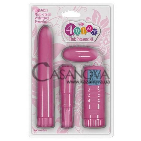 Основне фото Набір із трьох секс-іграшок 4play Pink Pleasure рожевий