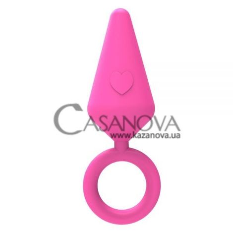 Основное фото Анальная пробка MisSweet Candy Plug M розовая 10,1 см