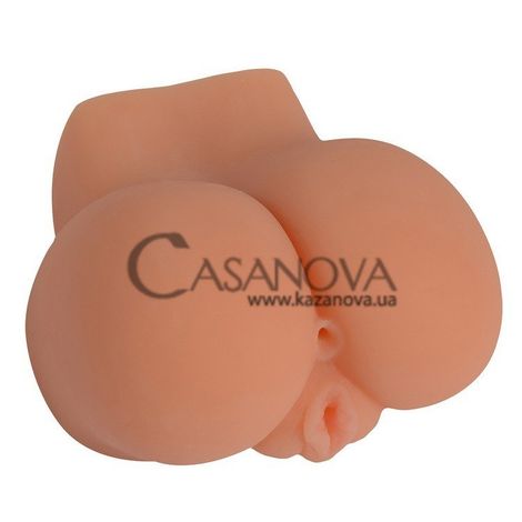 Основне фото Штучна вагіна та анус з вібрацією Emily Solid Small Ass тілесна