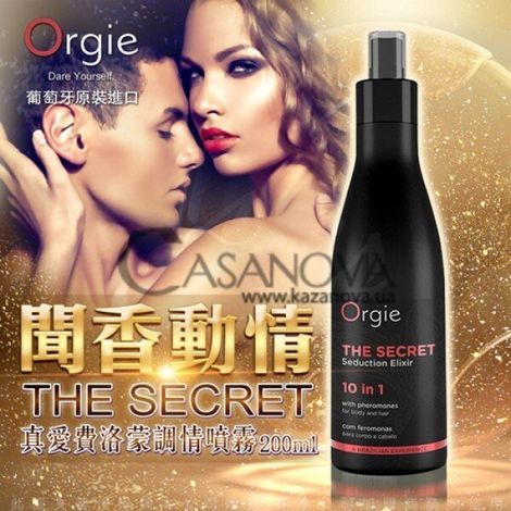 Основное фото Спрей-бальзам для волос и тела Orgie The Secret 10 In 1 цветочный 200 мл