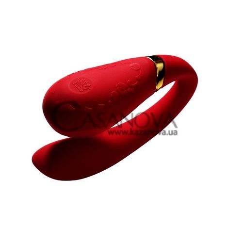 Основне фото Вібратор для пар Zalo Fanfan червоний 8,4 см