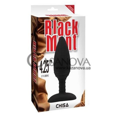 Основное фото Анальная пробка с вибрацией Black Mont Anal Libido чёрная 12,2 см