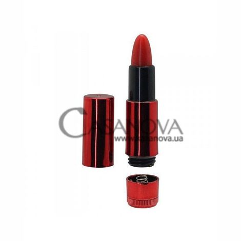 Основное фото Мини-вибратор Lipstick Vibe красный 8,5 см