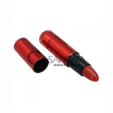 Основне фото Міні-вібратор Lipstick Vibe червоний 8,5 см