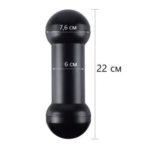 Основное фото Двухсторонний мастурбатор Lovetoy Training Master Double Side Stroker Mouth and Pussy телесный