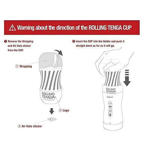 Основное фото Двухсторонний мастурбатор Tenga Dual Sensation Cup Extremes белый