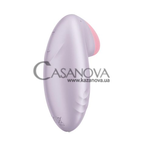 Основное фото Клиторальный смарт-вибратор Satisfyer Tropical Tip Light Lilac лиловый 8,5 см