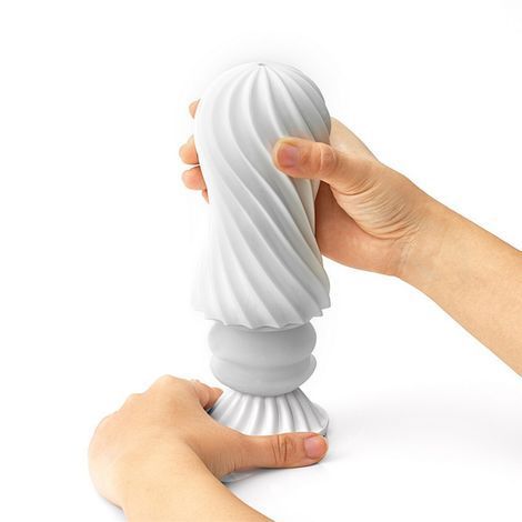 Основное фото Мастурбатор Tenga Flex Silky белый