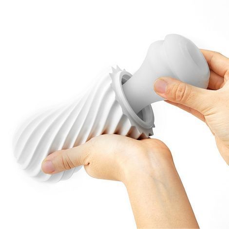 Основное фото Мастурбатор Tenga Flex Silky белый