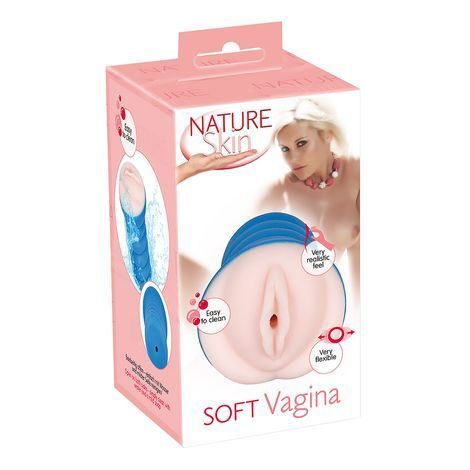 Основное фото Мастурбатор-вагина Nature Skin Soft Vagina телесный