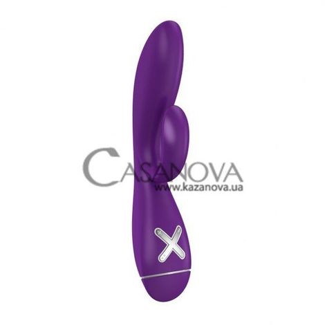 Основное фото Rabbit-вибратор OVO K1 фиолетовый 20 см