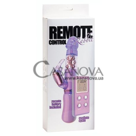 Основне фото Rabbit-вібратор Remote Control Rabbit фіолетовий 15 см