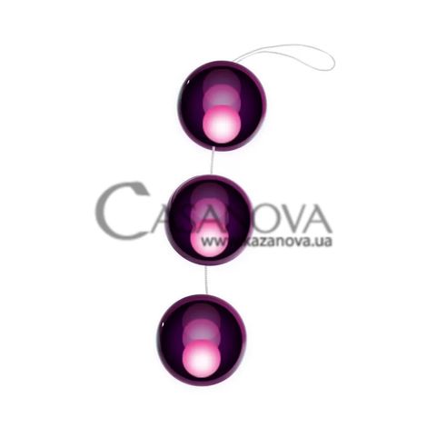 Основное фото Вагинальные шарики со смещённым центром тяжести Lybaile Sexual Balls фиолетовые
