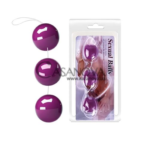 Основне фото Вагінальні кульки зі зміщеним центром ваги Lybaile Sexual Balls фіолетові