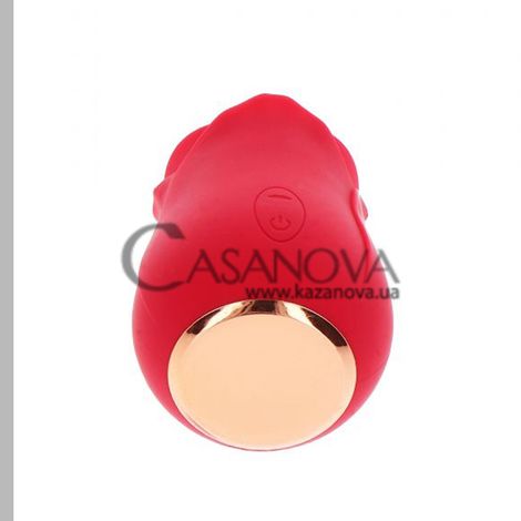 Основное фото Вакуумный стимулятор клитора Toy Joy Ravishing Rose красный 7,5 см