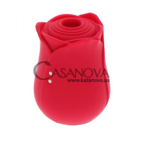 Основное фото Вакуумный стимулятор клитора Toy Joy Ravishing Rose красный 7,5 см