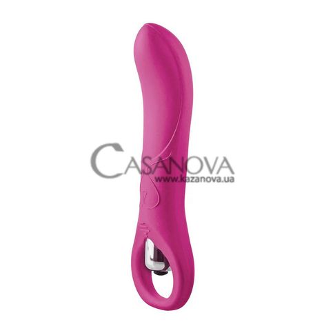 Основное фото Вибратор для точки G Ring Vibrator Flirts розовый 15,5 см