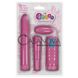 Додаткове фото Набір із трьох секс-іграшок 4play Pink Pleasure рожевий