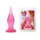 Дополнительное фото Анальная пробка на присоске Butt Plug BI-017006 Pink розовая 14,5 см