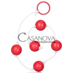 Основное фото Анальные шарики Large Anal Beads красные