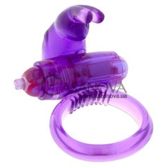Основное фото Кольцо с вибрацией Silicone Soft Cockring фиолетовое