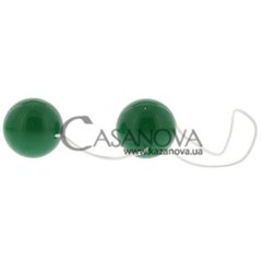 Основное фото Вагинальные шарики Oriental Duotone Balls зелёные