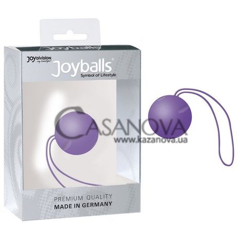 Основное фото Вагинальный шарик Joyballs Single фиолетовый