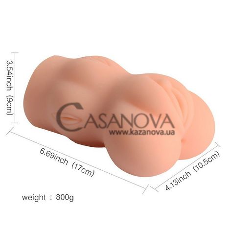 Основне фото Штучна вагіна та анус Mesa Pussy тілесна
