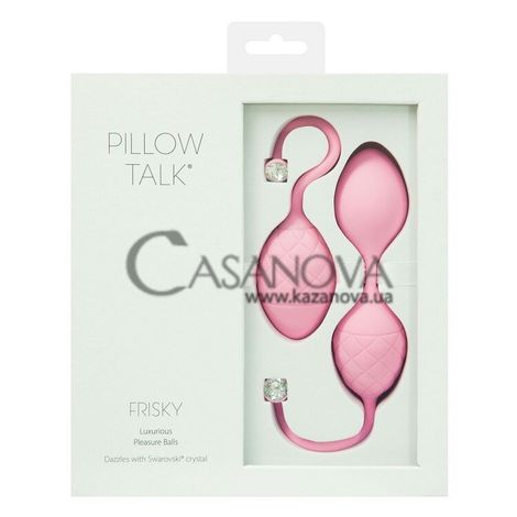 Основное фото Вагинальные шарики Frisky Pillow Talk розовые