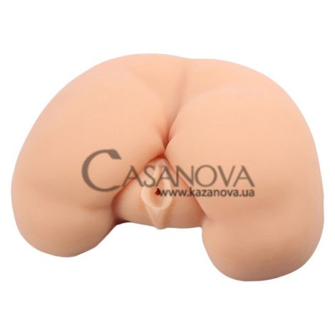 Основне фото Штучна вагіна та анус Chisa Vibrating Realistic Ass тілесна
