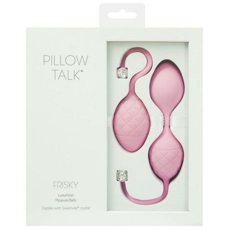 Основное фото Вагинальные шарики Frisky Pillow Talk розовые